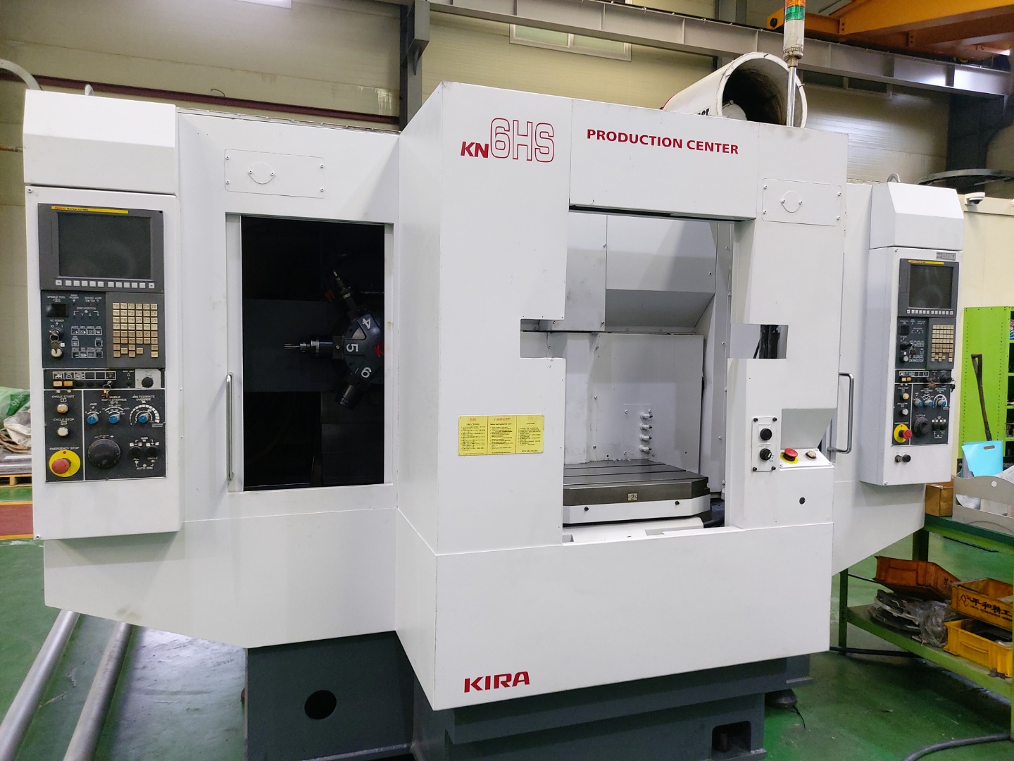 2헤드  수평머시닝셋터