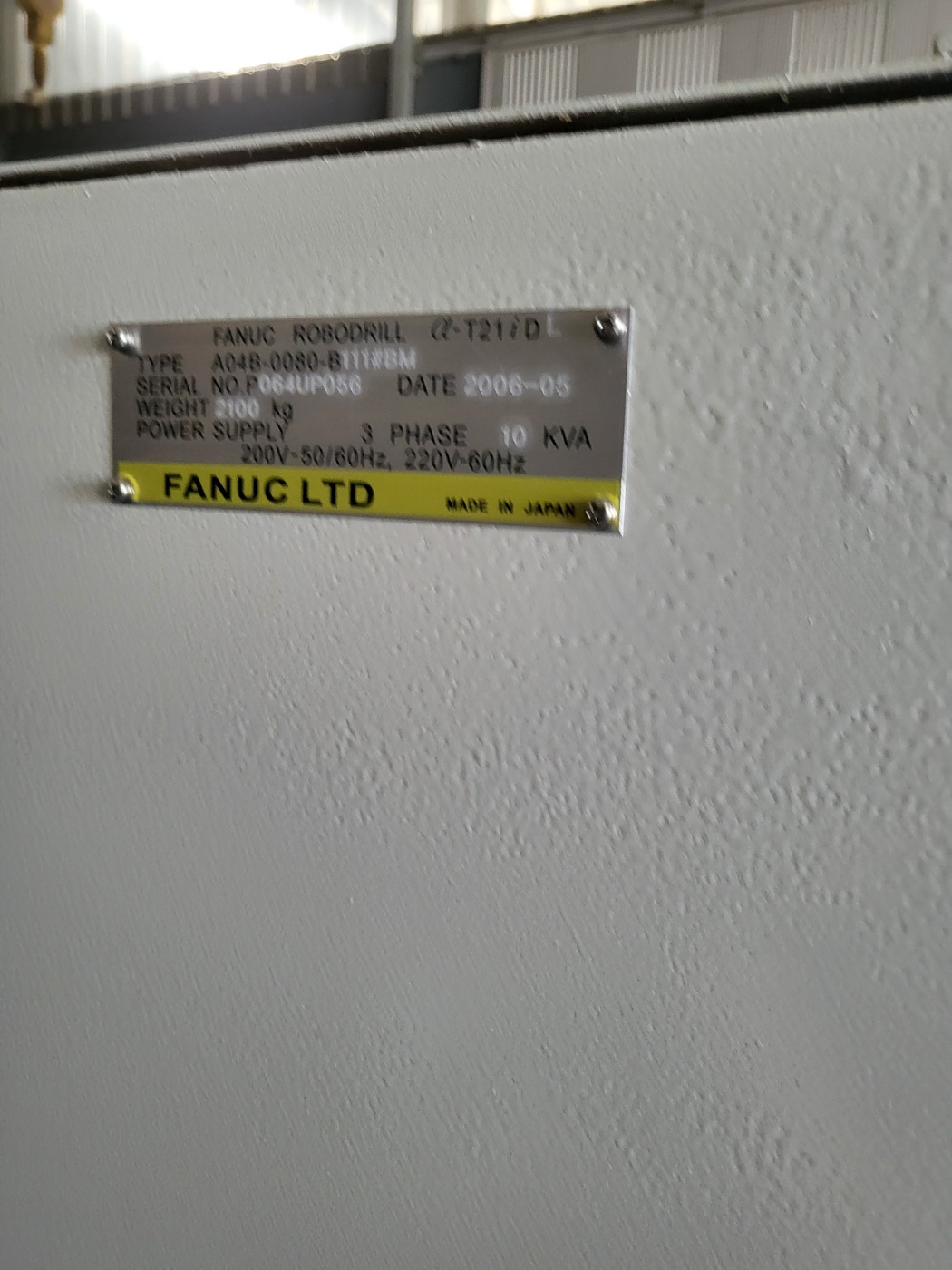 화낙 로보드릴 αT21 IDL