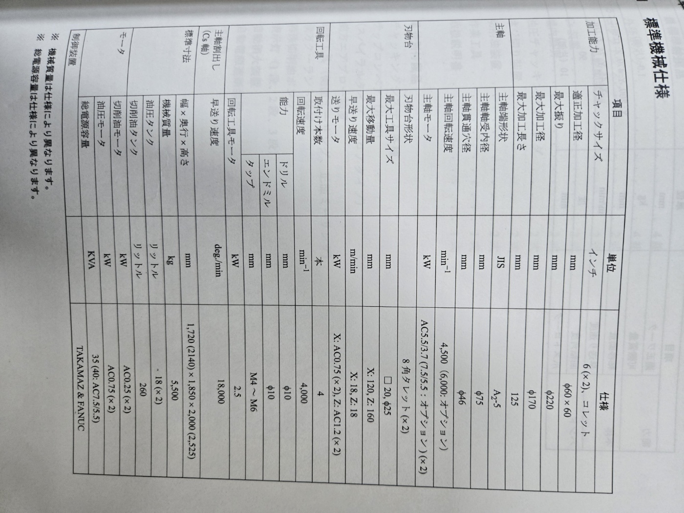다카마스 2스핀들CNC선반 (2터렛,턴밀기능)